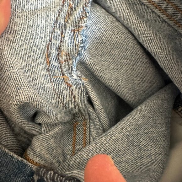 Denim Forum Aritzia The Joni High Rise Loose 29L Denim Jeans Pants US 30 - Picture 12 of 15